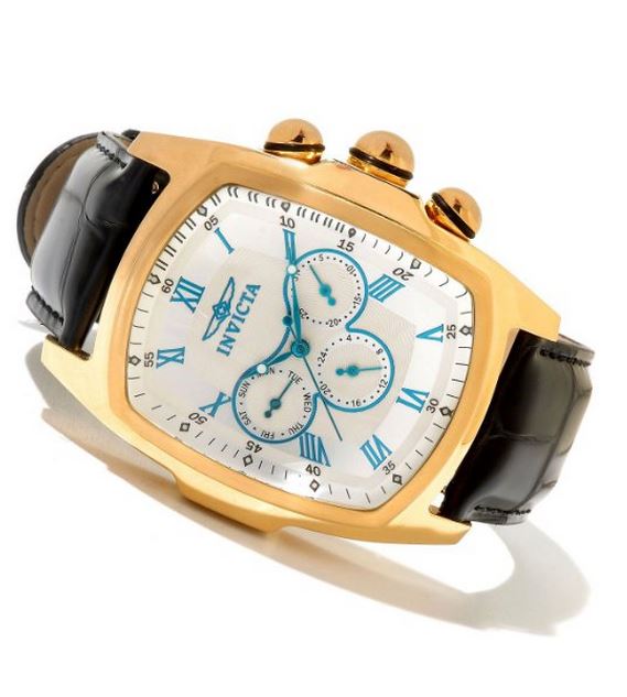 Invicta men’s 12642 Lupah Quartz 3 Hand Silver Dial Watch Review