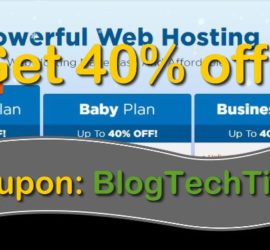 40% off Hostgator Coupon