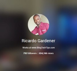 Google Plus new profile and content views counter