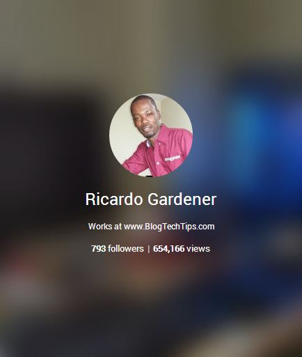 Google Plus new profile and content views counter
