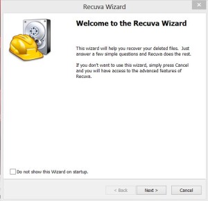 Flash drive data recovery