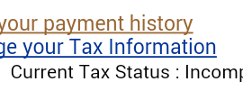 Amazon Associates Current Tax status: Incomplete Fix