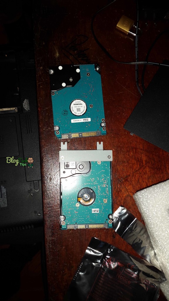 replacing laptop hard drive