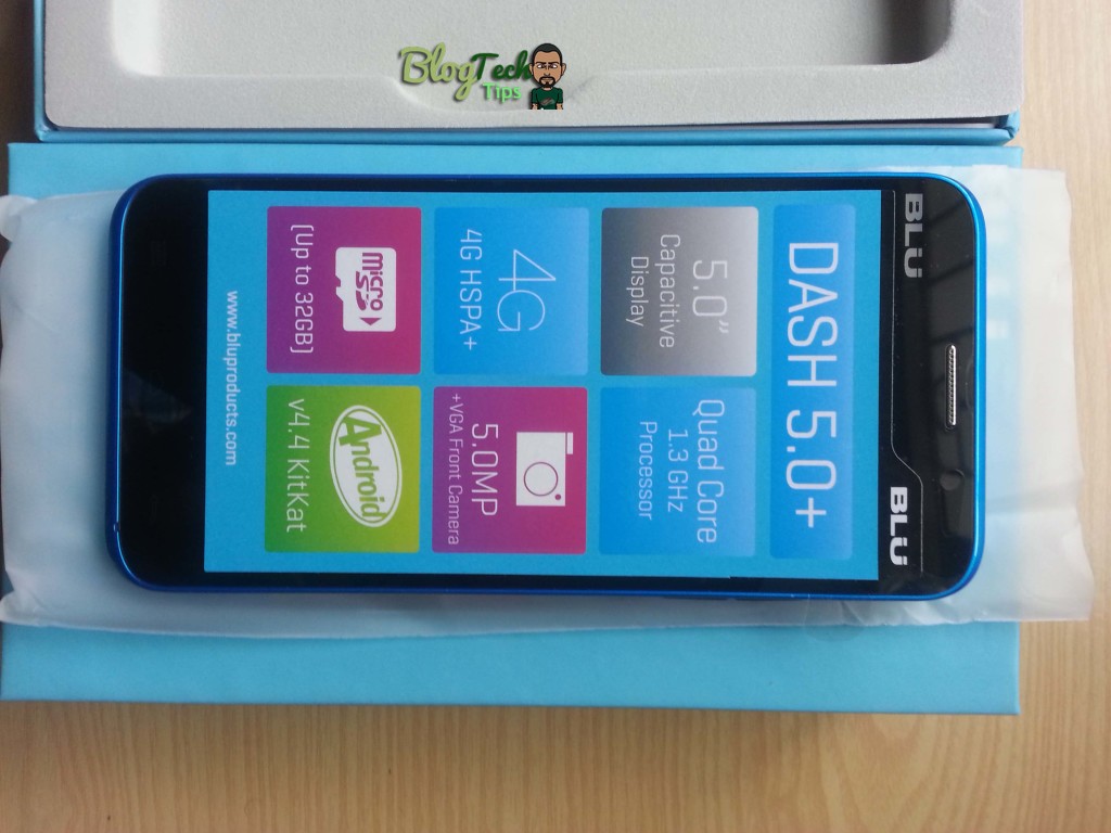 blu dash 5.0+