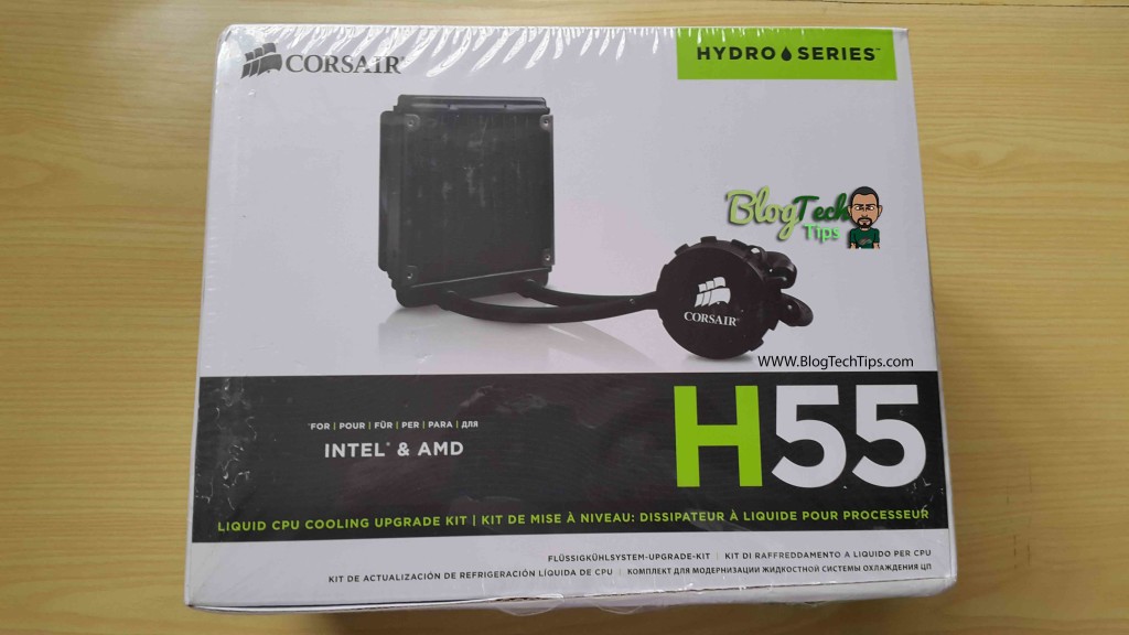 corsair hydro series h55 liquid cpu cooling system