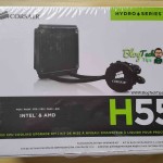 Corsair Hydro Series H55 Liquid CPU cooling system Review