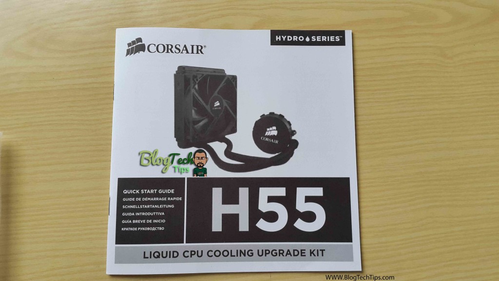 corsair hydro series h55 liquid cpu cooling system
