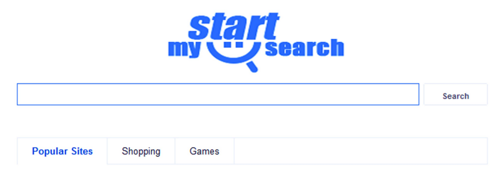 how to remove mystart search