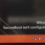 Secure boot is not configured correctly Error Fix