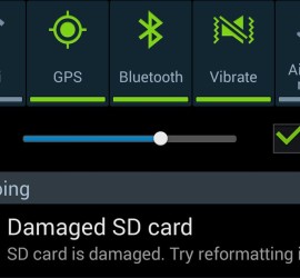 damaged sd card android