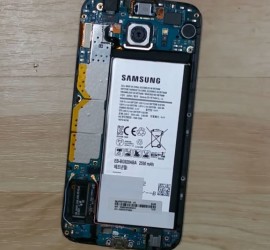 how to open galaxy s6