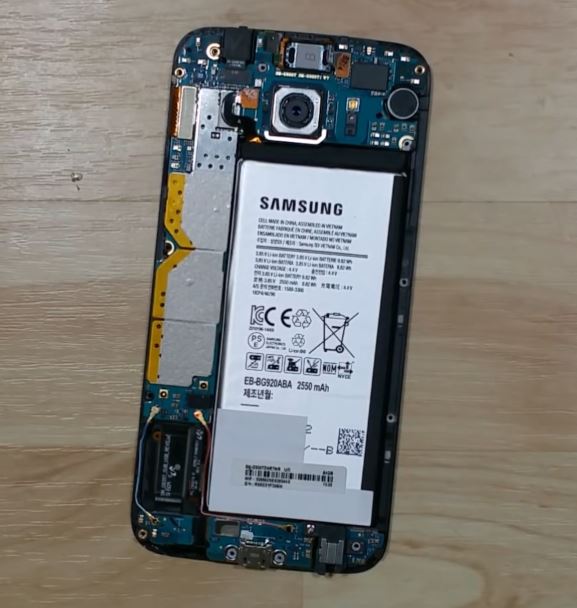 how to open galaxy s6