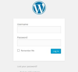 change wordpress password