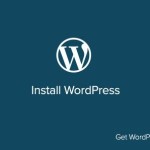 WordPress quick install using the new Interface