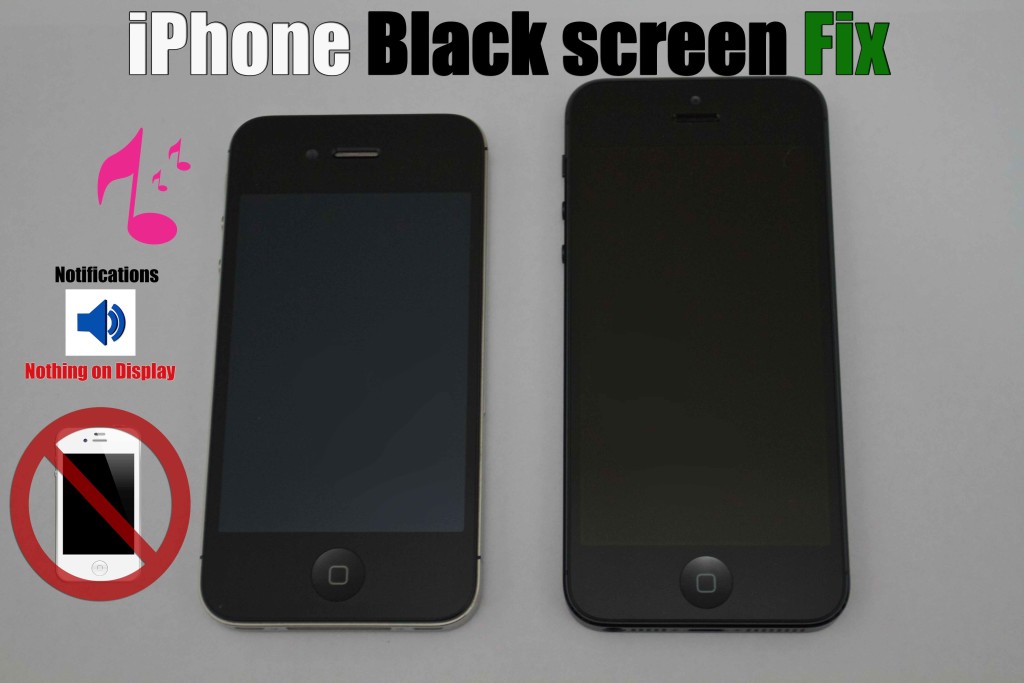 iPhone black screen