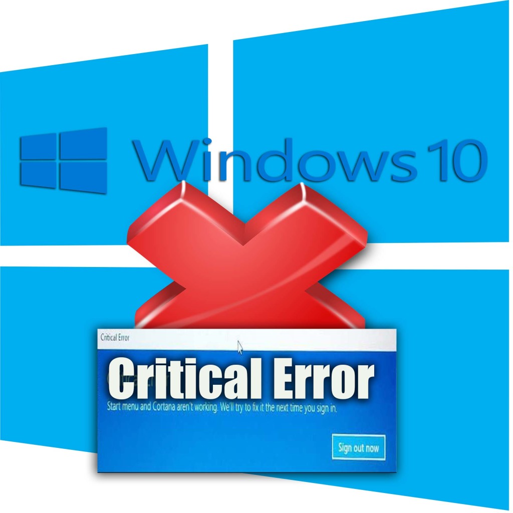 windows 10 critical error