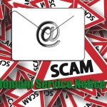Domain Service Notice Scam e-mail