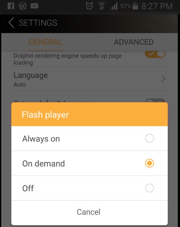Flash Player for Android 