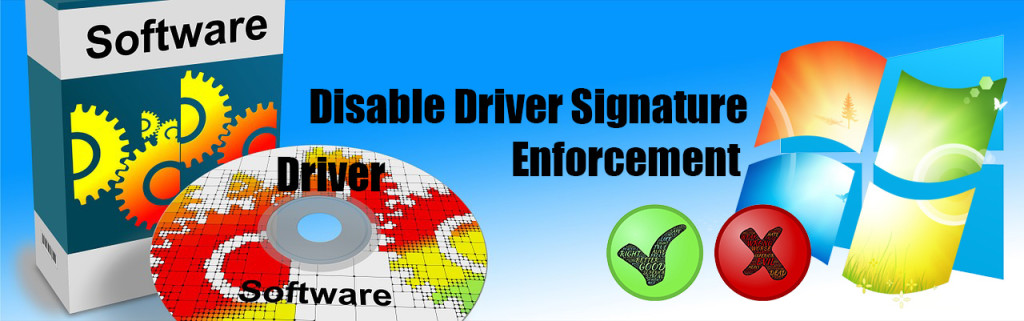 disable driver signature enforcement