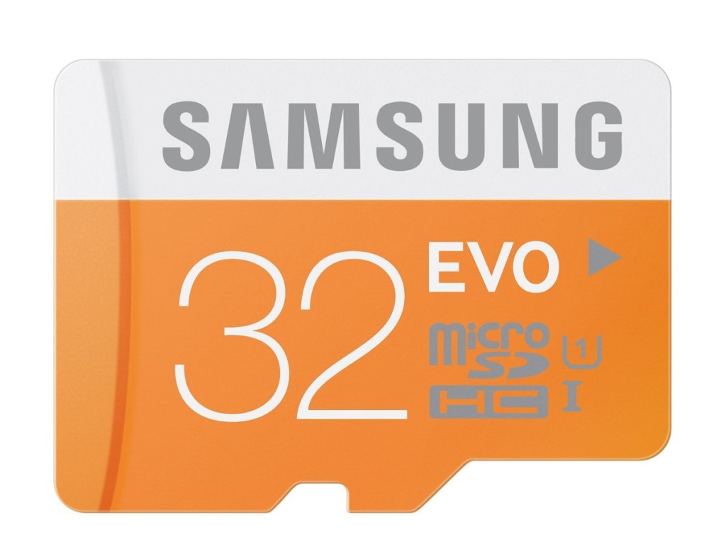 Samsung 32GB EVO Class 10 MicroSD for $9