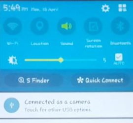 Cant see video files on Phone when connected to PC