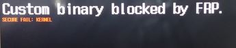 custom binary blocked by frp