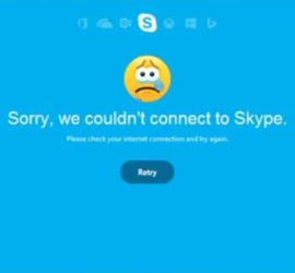 skype can't connect