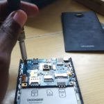 Doogee dagger DG550 disassembly and LCD replacement