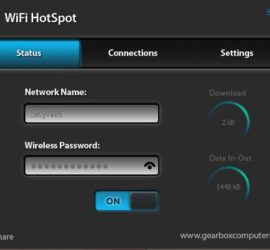 create a WiFI Hotspot
