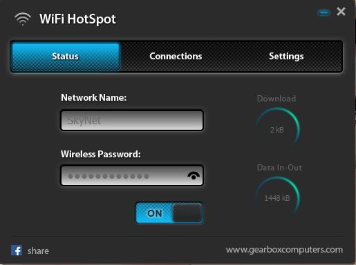 create a WiFI Hotspot