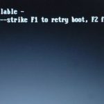 No Boot Device Available Fix