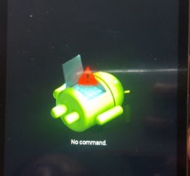 Android No command