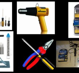 Electronics repair tools