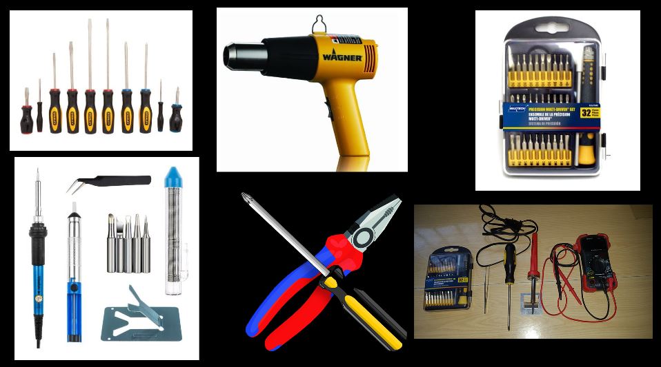Electronics repair tools