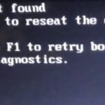 Internal Hard disk not found fix