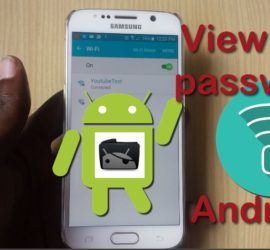 view wifi password android