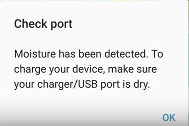 Galaxy S7 and S7 Edge moisture in charger port warning Fix - BlogTechTips