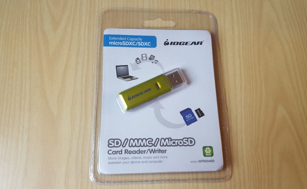 IOGEAR SD/MicroSD/MMC Card Reader/Writer