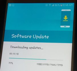 Samsung Galaxy S7 Android Nougat 7.0 update