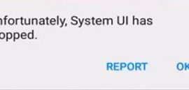 Unfortunately System UI has stopped working