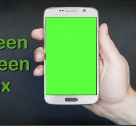 Samsung Galaxy Green screen Problem