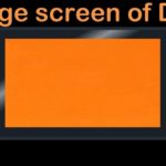 The Orange Screen of death Nintendo Switch