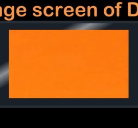 Nintendo Switch Orange Screen of death