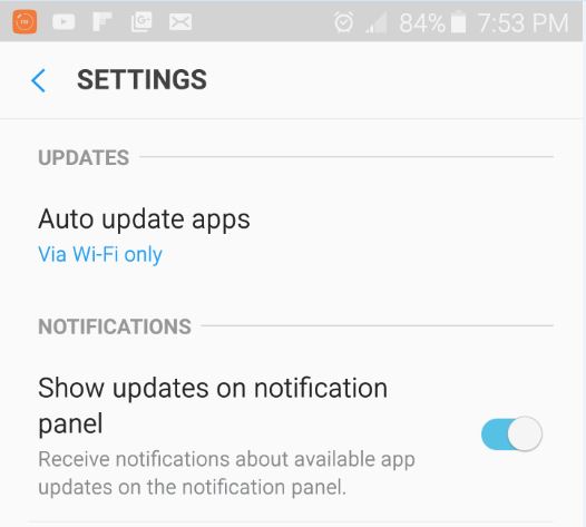 How To Disable Samsung Galaxy Apps Auto Update