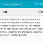 How to enable or Disable Voice assistant on the Galaxy S7