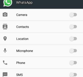 Whatsapp Contacts not showing