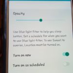 How to enable the Blue Light Filter on Samsung Galaxy S7?