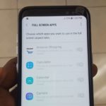 How to Make any app full screen on the Galaxy S8 or S8 Plus?