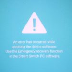 An Error Has Occurred While Updating The Device Software Fix