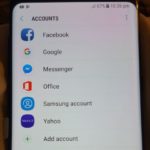 Add second Google account on Samsung Galaxy S8 and S8+